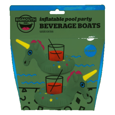 BigMouth Toys Inflatable Beverage Boats RRP £9.99 CLEARANCE XL £4.99